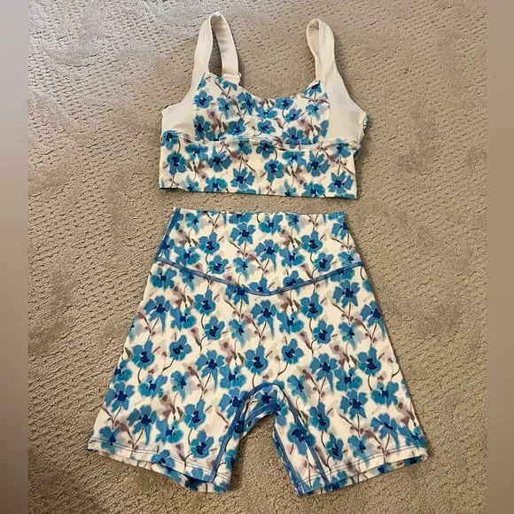 Vitality Blue Floral Brumate Collection size S - Picture 5 of 8